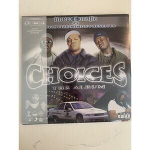 Three 6 Six Mafia Choices 20th Ann 2LP Vinyl - Blue /Purple - 106/2001